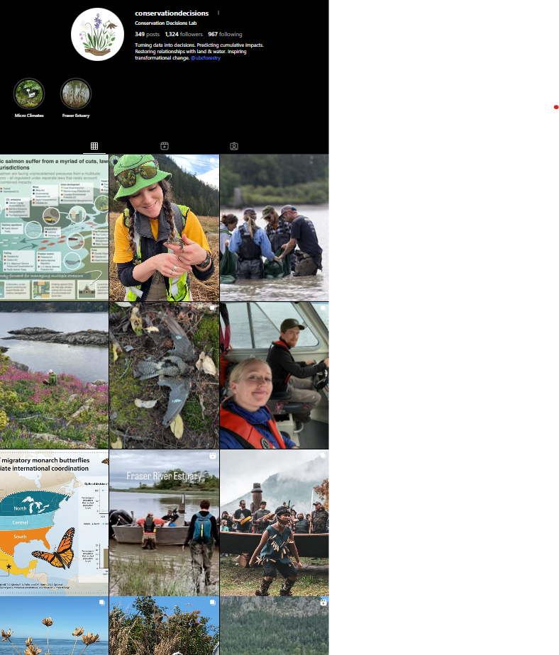 Snapshot of CDL Instagram